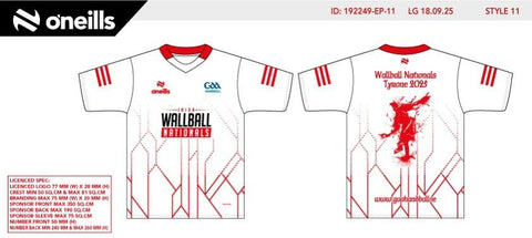 2025 Irish Wallball Nationals Jersey